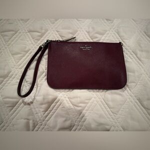 Kate Spade Dark Purple Wristlet